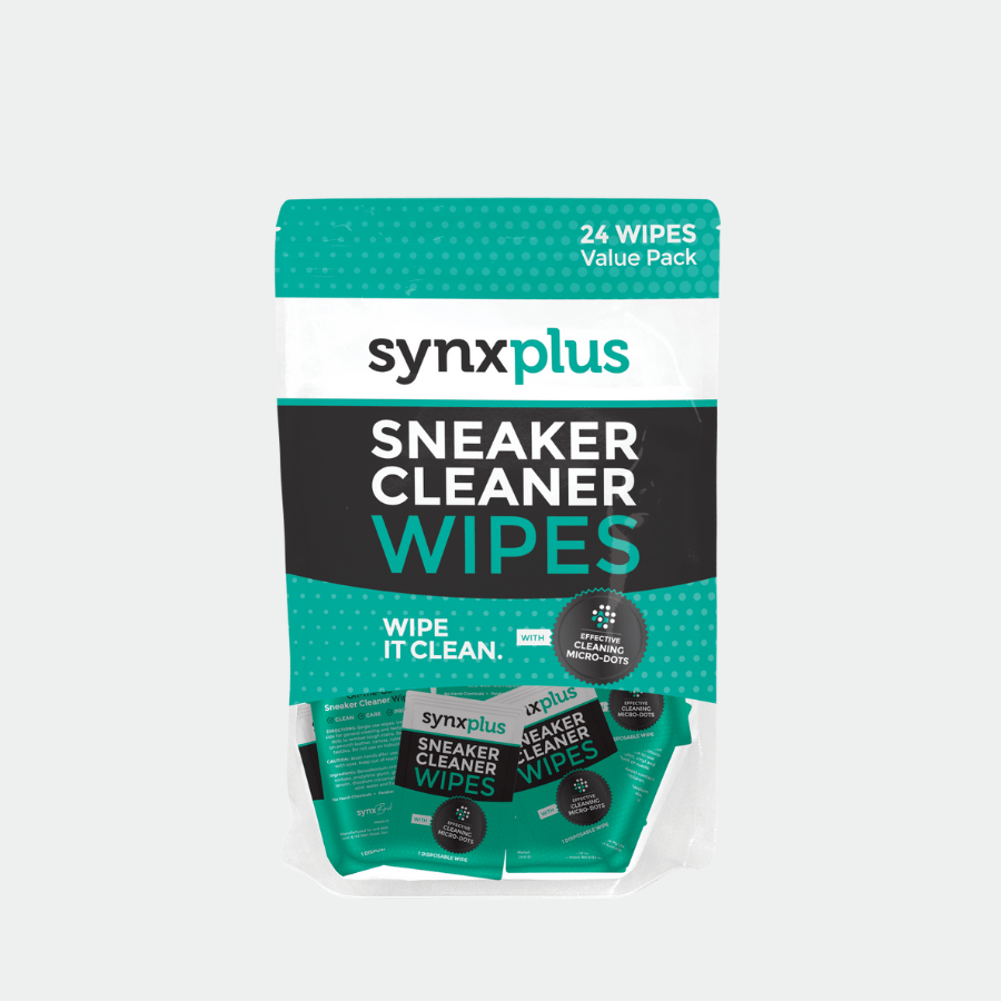 synxplus sneaker cleaner wipes, microdots wipes, clean sneakers, keep kicks clean, shoes, sneakers